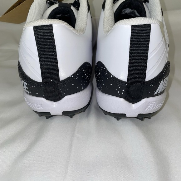Nike Alpha Huarache 4 Keystone DJ6524-106 Black White Cleats Mens Size 10 main image 4